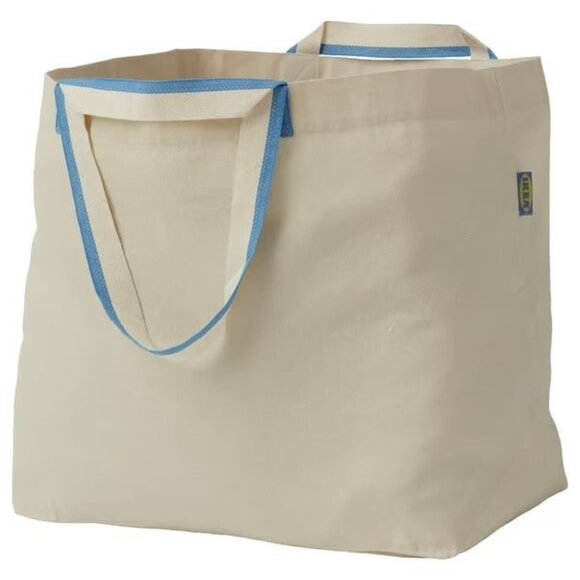 IKEA Spikrak Shopping Bag in Cotton Natural - Picture 2 of 5